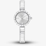 Swarovski Matrix Crystal Silver Tone Bangle Watch 5677487