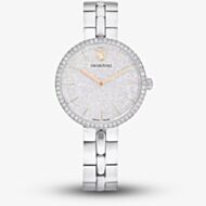 Swarovski Cosmopolitan Glitter Dial Silver Watch 5742475