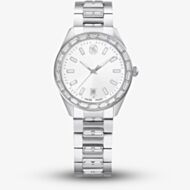 Swarovski Ladies Matrix Silver Dial Bracelet Watch 5734665