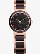 Bering Ladies Two Colour Ceramic Bracelet Watch 10725-765