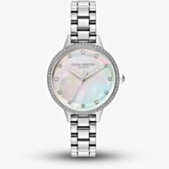 Olivia Burton Ladies Captivate Silver Bracelet Watch 24000346