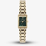 Olivia Burton Ladies Mini Grove Green Rectangle Dial Bracelet Watch 24000436