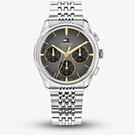 Tommy Hilfiger Mens Bryant Black Dial Bracelet Watch 1710812