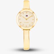 Tommy Hilfiger Ladies Gold Plated Bangle Watch 1782895
