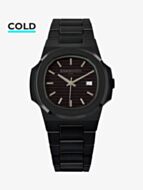 KAMAWATCH Vintage Dynamo Black and Green Camo Plastic Bracelet Watch KWP21