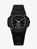KAMAWATCH Limited Edition Fix Carrera Black Plastic Bracelet Watch KWPF28