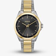 HUGO Mens #Seam Two Colour Bracelet Watch 1530452