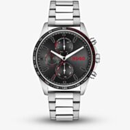 HUGO Mens #Drift Black Dial Bracelet Watch 1530478