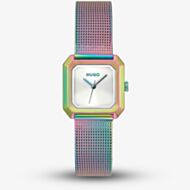 HUGO Ladies #Hazel Multi-Coloured Mesh Bracelet Watch 1540186