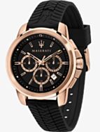 Maserati Mens Successo Rubber Strap Watch R8871621012