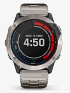 Garmin Unisex Quatix 6X Solar Edition Titanium Bracelet Watch 010-02157-31 
