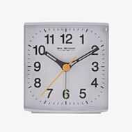 Hometime White Alarm Clock 5374W