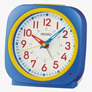 Seiko Time Teacher Multicoloured Alarm Clock QHE200L