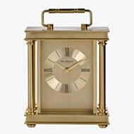 WM Widdop Gold Carriage Clock W3426