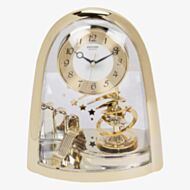 Rhythm Arched Top Spiral Pendulum Mantel Clock 4SG607WS65