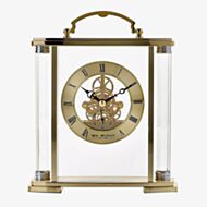 Gold Skeleton Movement Mantel Clock W2918