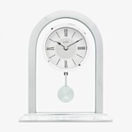 Acctim Colney Silver Tone Table Clock 36937