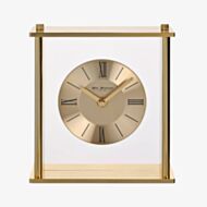 WM Widdop Golden Square Mantel Clock W3428