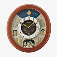 Seiko Melodies In Motion Westminster Chime Wall Clock QXM376B