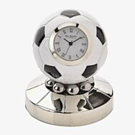 WM Widdop Miniature Rotating Football Clock 9878
