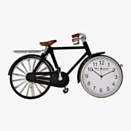WM Widdop Miniature Pedal Bike Mantel Clock 9604
