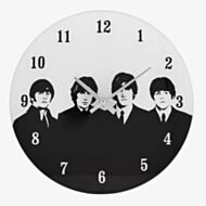 Hometime The 60s Rock Band Wall Clock W8062