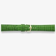 Darlena Lulworth Green Leather Gold Buckle Watch Strap LS1209 GRN Y
