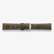 Darlena Goodwood Brown Woodland Calf Leather Watch Strap LS1305 BRN SS