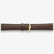 Darlena Richmond Brown Leather Gold Buckle Watch Strap 1306