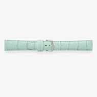 Darlena Lulworth Turquoise Croc Grain Leather Watch Strap LS1209 TURQ SS