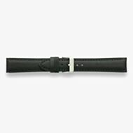 Darlena Tunbridge Black Soft Grained Leather Watch Strap LS1322 BLK SS