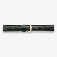 Darlena Tewkesbury Black Crocodile XL Leather Watch Strap LS1355XL BLK Y