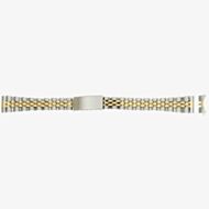 Darlena Two Tone Centre Clasp 14mm Bracelet Watch Strap WB88563/14