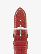 HIRSCH Jumper Long Red Leather Watch Strap 04402020-2