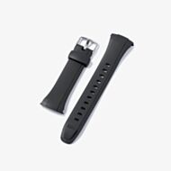 Casio Black Plastic Watch Strap 10408444