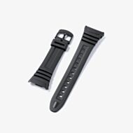 Casio W-96H Black Rubber Watch Strap 10076822