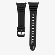 Casio W-96H Black Rubber Watch Strap 10076822