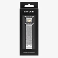 Coach Ladies Silver Mesh Apple Watch Strap 14700239