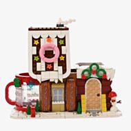 Toy Shop Gingerbread House Brick Building Set Gift XM15904