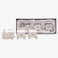 Celebrations Silverplated My First Tooth & Curl Train Set Gift CG423