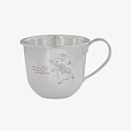 Peter Rabbit Silver Plated Baby Mug A32331