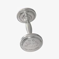 Peter Rabbit Silver Plated Baby Rattle Gift A32350