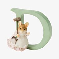 Peter Rabbit Decorative Hunca Munca Letter D A4996
