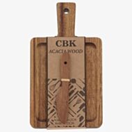 Acacia Wood Tapas Board & Knife 355830