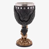 Mystic Legends Crow And Skulls Goblet Gift 69716
