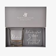 Amore Whisky Glass And Coaster Set AM261U