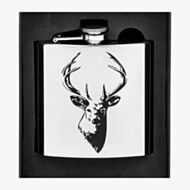 Shudehill Stag Head 6oz Hipflask X56081