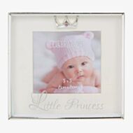 Celebrations Silver Plated Little Princess Box Photo Frame CG1659