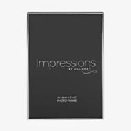Impressions Silverplated Oblong Thin 8x12 Inch Photo Frame 8156812