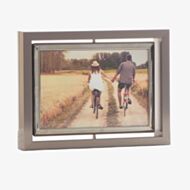 Shudehill Dark Silver Spin 4x6 Photo Frame 270530